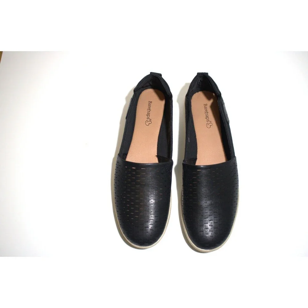 Baretraps Viccia Size 8.5 Women's Casual‎ Black Flats NIB